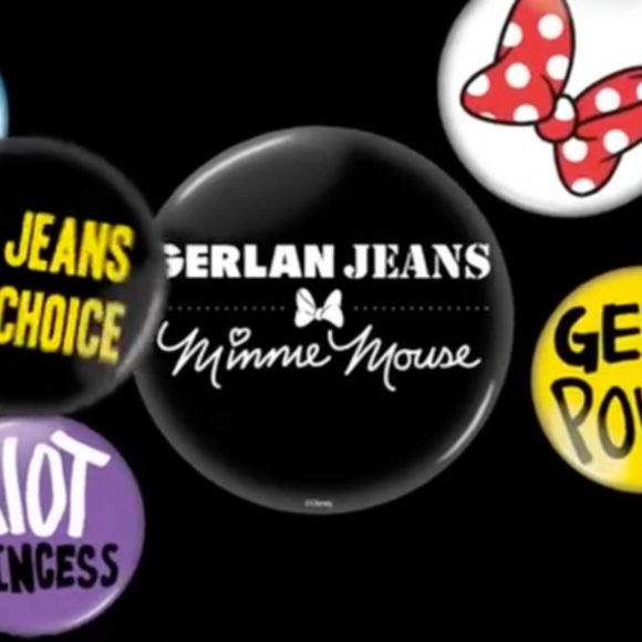 Gerlan Jeans x Minnie Mouse Disney RARE Runway Capsule Collection Mini Dress - Picture 14 of 14